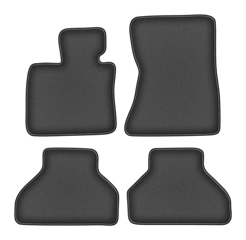 Jeu tapis velours graphite - de,